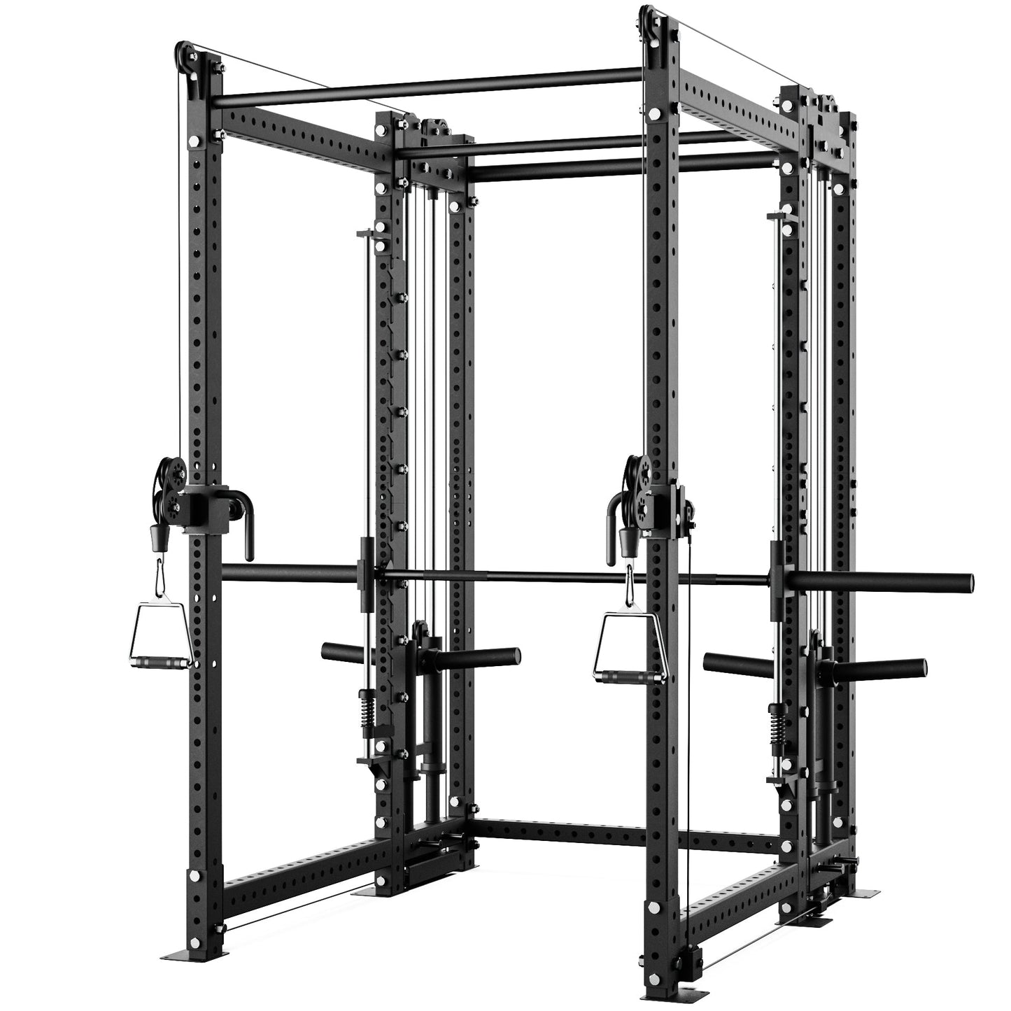 Synergee 2300 Series Power Cage with Plate Loaded Cable Cross Overs and Smith Machine