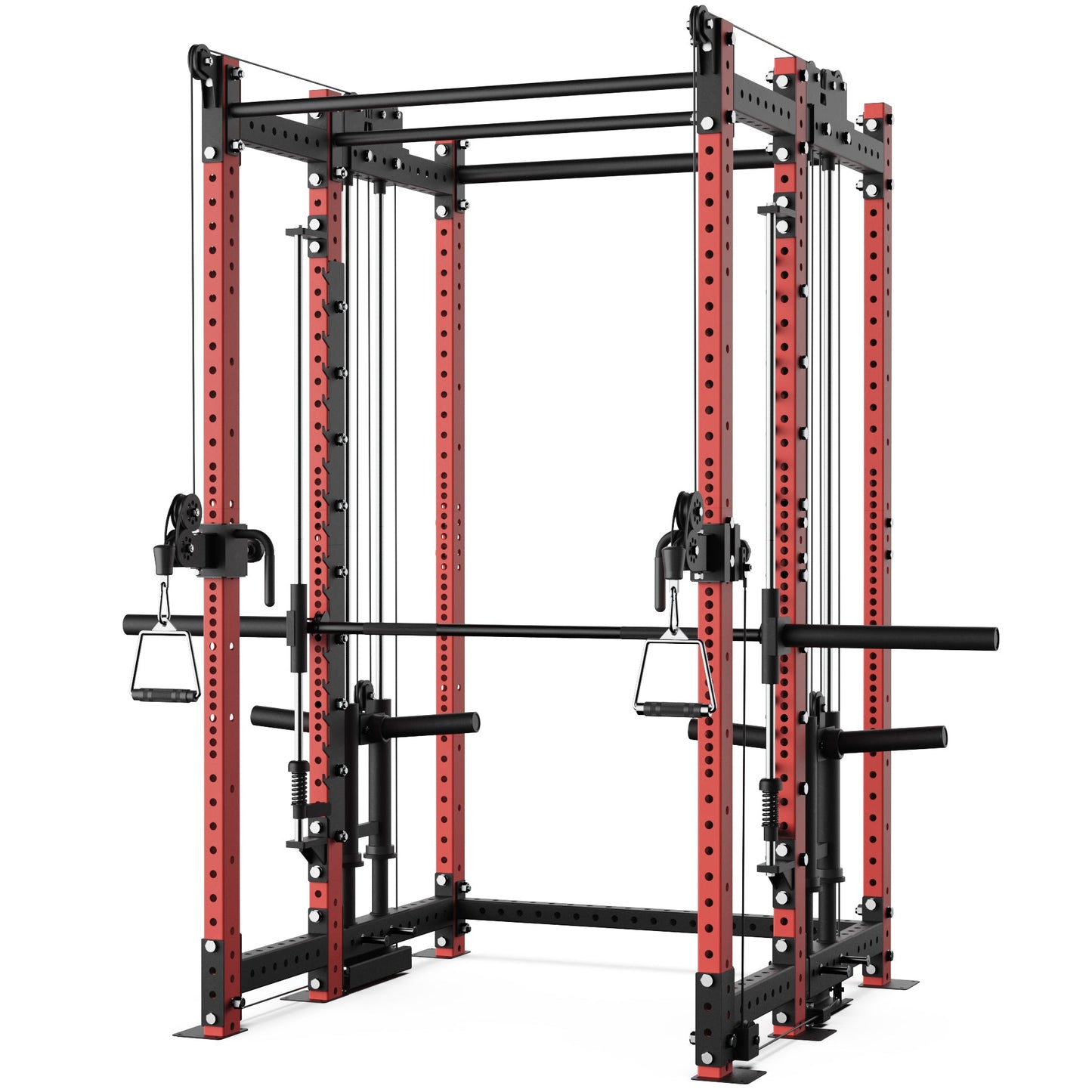Synergee 2300 Series Power Cage with Plate Loaded Cable Cross Overs and Smith Machine