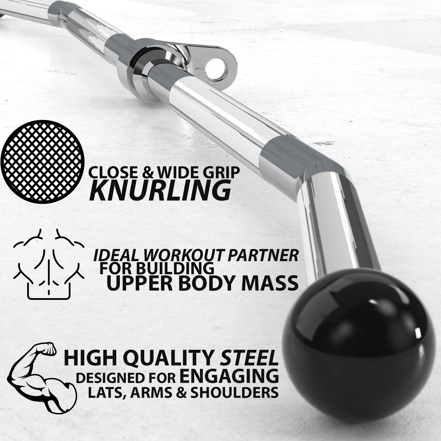 Synergee Lat Bar Cable Attachment