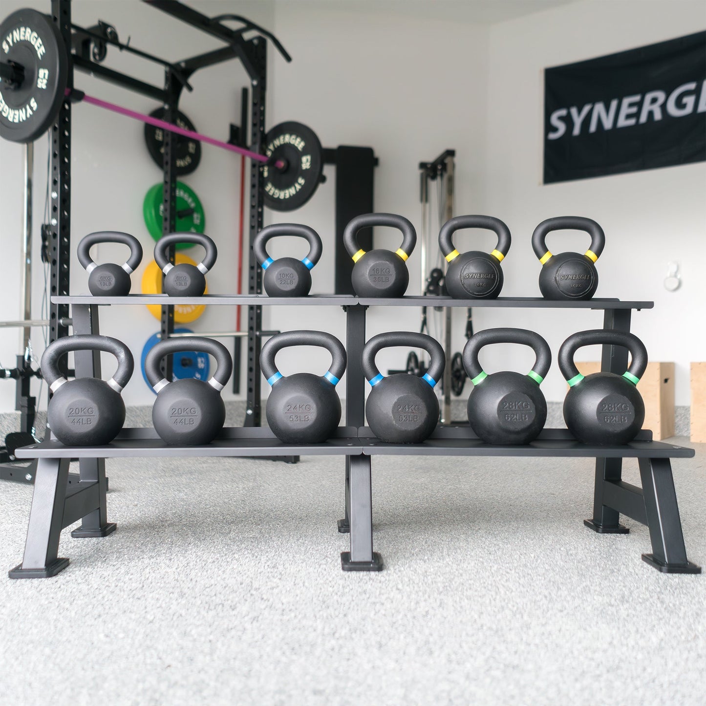 Synergee Kettlebell Storage Rack