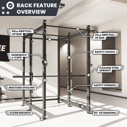 Synergee 2300 Series Power Cage with Smith Machine