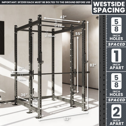 Synergee 2300 Series Power Cage with Smith Machine