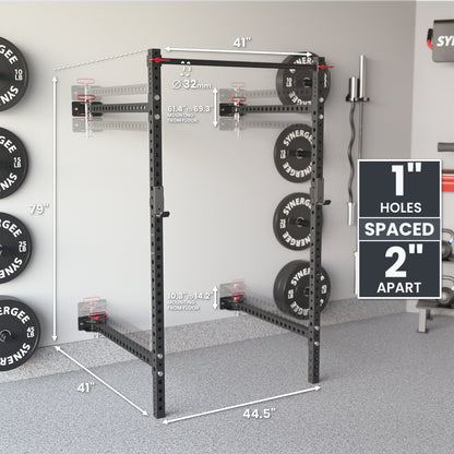 Synergee 2200 Series Folding Squat Rack