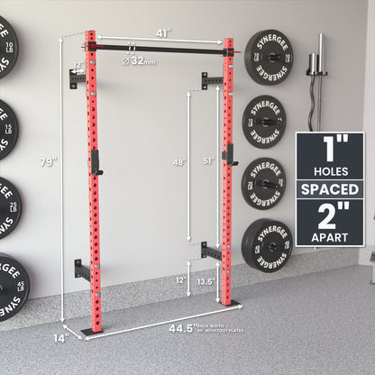 Synergee 2200 Series Wall Mounted Squat Rack