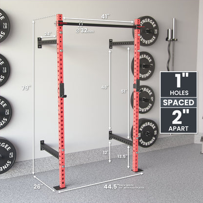 Synergee 2200 Series Wall Mounted Squat Rack