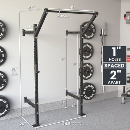 Synergee 2200 Series Wall Mounted Squat Rack